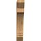 Ekena Millwork Imperial Slat Rough Sawn Bracket, Western Red Cedar, 6"W x 28"D x 36"H BKT06X28X36IMP06RWR - alternate 3